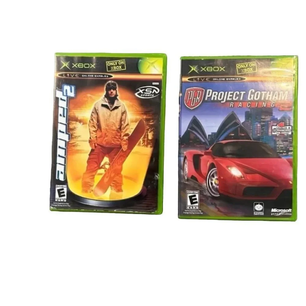 Bundle of 2 Xbox Games - Amped 2 and Project Gotham Racing